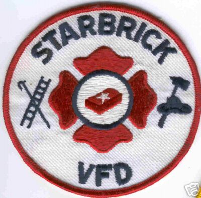 Starbrick VFD (Pennsylvania)
Thanks to Brent Kimberland for this scan.
Keywords: volunteer fire department