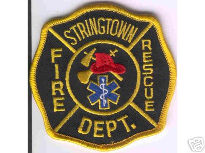 Stringtown Fire Rescue Department (Oklahoma)
Thanks to Brent Kimberland for this scan.
Keywords: dept.