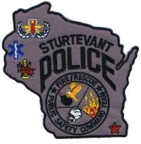 Sturtevant Police Public Safety Command Team (Wisconsin)
Thanks to BensPatchCollection.com for this scan.
Keywords: fire rescue ems
