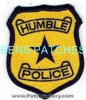 Humble Police (Texas)
Thanks to BensPatchCollection.com for this scan.
