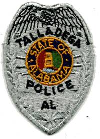 Talladega Police (Alabama)
Thanks to BensPatchCollection.com for this scan.
