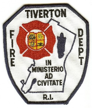 Tiverton Fire Dept
Thanks to PaulsFirePatches.com for this scan.
Keywords: rhode island department