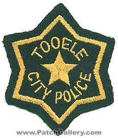Tooele City Police Department (Utah)
Thanks to Alans-Stuff.com for this scan.
Keywords: dept.