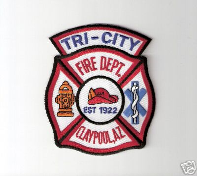 Tri-City Fire Dept
Thanks to Bob Brooks for this scan.
Keywords: arizona department claypool