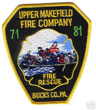 Upper Makefield Fire Company
Thanks to Mark Stampfl for this scan.
Keywords: pennsylvania 71 81 rescue bucks county