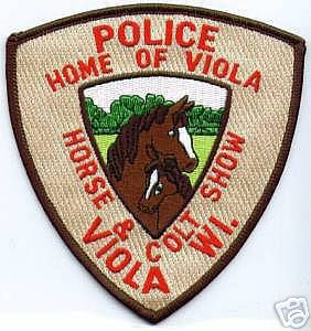 Viola Police (Wisconsin)
Thanks to apdsgt for this scan.
