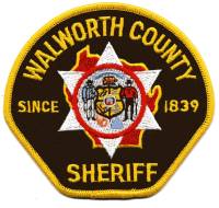 Walworth County Sheriff (Wisconsin)
Thanks to BensPatchCollection.com for this scan.
