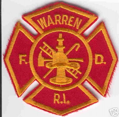 Warren FD
Thanks to Brent Kimberland for this scan.
Keywords: rhode island fire department