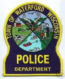 Waterford Police Department (Wisconsin)
Thanks to apdsgt for this scan.
Keywords: town of