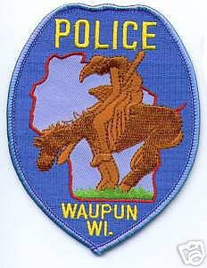 Waupun Police (Wisconsin)
Thanks to apdsgt for this scan.
