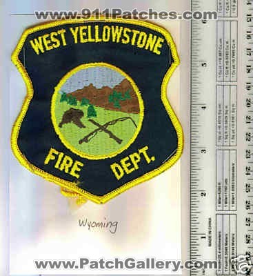 West Yellowstone Fire Department (Wyoming)
Thanks to Mark C Barilovich for this scan.
Keywords: dept.