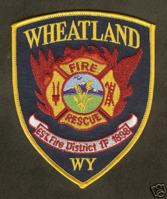 Wheatland Fire Rescue
Thanks to PaulsFirePatches.com for this scan.
Keywords: wyoming