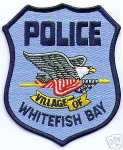 Whitefish Bay Police (Wisconsin)
Thanks to apdsgt for this scan.
Keywords: village of