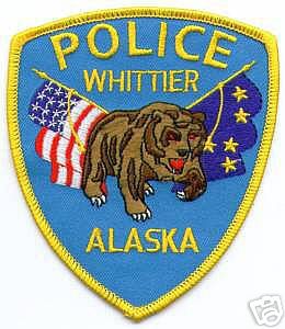 Whittier Police (Alaska)
Thanks to apdsgt for this scan.
