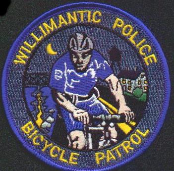 Willimantic Police Bicycle Patrol
Thanks to EmblemAndPatchSales.com for this scan.
Keywords: connecticut