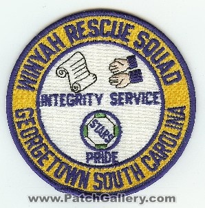 Winyah Rescue Squad
Thanks to PaulsFirePatches.com for this scan.
Keywords: south carolina georgetown