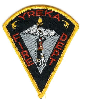 Yreka Fire Dept
Thanks to PaulsFirePatches.com for this scan.
Keywords: california department