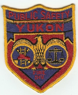 Yukon Fire Public Safety
Thanks to PaulsFirePatches.com for this scan.
Keywords: oklahoma dps
