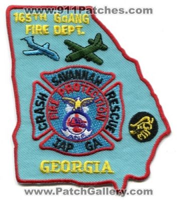 165th Georgia Air National Guard Fire Department USAF Military Patch (Georgia)
Scan By: PatchGallery.com
Keywords: gaang dept. savannah iap ga international airport air force protection arff cfr crash rescue aircraft firefighter firefighting