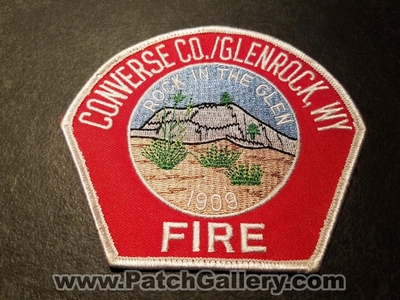 Converse County Glenrock Fire Department Patch (Wyoming)
Thanks to Jeremiah Herderich for the picture.
Keywords: co. dept.