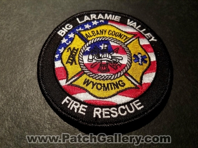 Big Laramie Valley Fire Rescue Department Patch (Wyoming)
Thanks to Jeremiah Herderich for the picture.
Keywords: dept. albany county co.