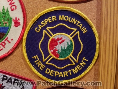 Casper Mountain Fire Department Patch (Wyoming)
Thanks to Jeremiah Herderich for the picture.
Keywords: dept.