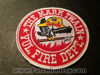 The Mark Twain Volunteer Fire Department Patch (Nevada)
Thanks to Jeremiah Herderich for the picture.
Keywords: vol. dept.