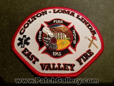 East Valley Fire Department Colton Loma Linda Patch (California)
Thanks to Jeremiah Herderich for the picture.
Keywords: dept. ems