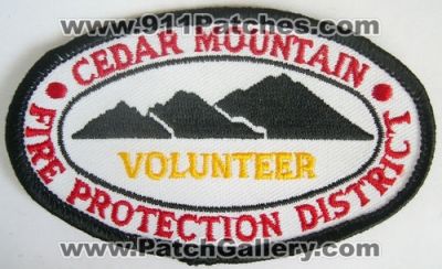Cedar Mountain Volunteer Fire Protection District (Utah)
Thanks to Alans-Stuff.com for this scan.
