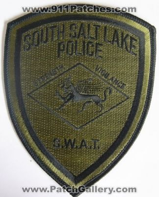 South Salt Lake Police Department SWAT (Utah)
Thanks to Alans-Stuff.com for this scan.
Keywords: dept. s.w.a.t.