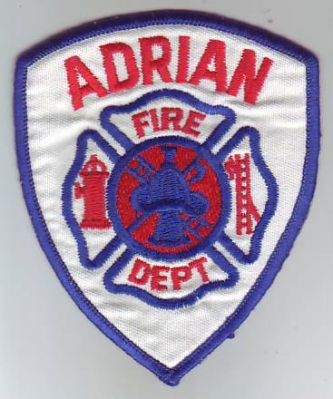 Adrian Fire Dept (Michigan)
Thanks to Dave Slade for this scan.
Keywords: department