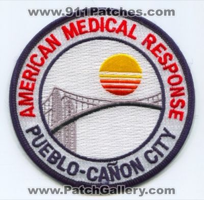 American Medical Response AMR Pueblo Canon City Patch (Colorado)
[b]Scan From: Our Collection[/b]
Keywords: ems