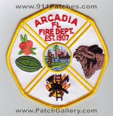 Arcadia Fire Department (Florida)
Thanks to Dave Slade for this scan.
Keywords: dept.