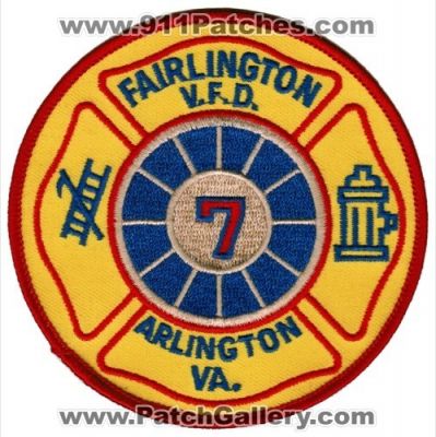 Fairlington Volunteer Fire Department Arlington Company 7 (Virginia)
Thanks to Ed Mello for this scan.
Keywords: v.f.d. vfd va. county