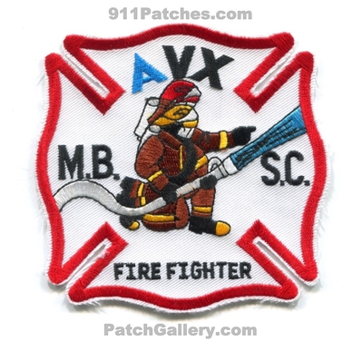 AVX Corporation Fire Department Firefighter Myrtle Beach Patch (South Carolina)
Scan By: PatchGallery.com
Keywords: dept. m.b.s.c. mbsc ert