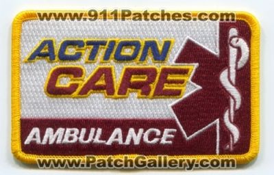 Action Care Ambulance Patch (Colorado)
[b]Scan From: Our Collection[/b]
Keywords: ems