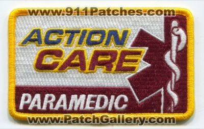 Action Care Ambulance Paramedic Patch (Colorado)
[b]Scan From: Our Collection[/b]
Keywords: ems