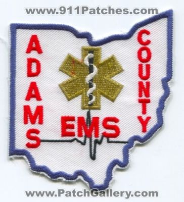 Adams County Emergency Medical Services EMS Patch (Ohio)
Scan By: PatchGallery.com
Keywords: co.