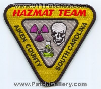 Aiken County HazMat Team (South Carolina)
Scan By: PatchGallery.com
Keywords: co. haz-mat