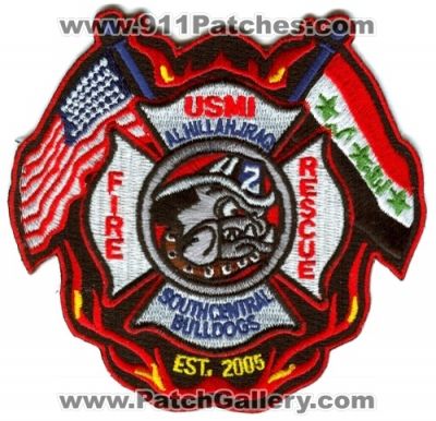 Al Hillah Fire Rescue Department (Iraq)
Scan By: PatchGallery.com
Keywords: military dept. usmi 2 south central bulldogs