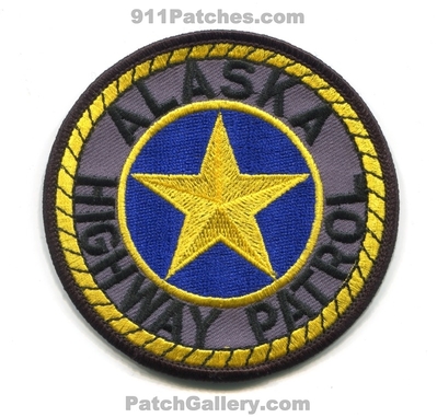 Alaska Highway Patrol Patch (Alaska)
Scan By: PatchGallery.com
Keywords: state trooper