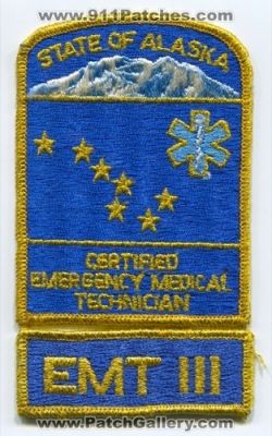 Alaska State Certified Emergency Medical Technician EMT III (Alaska)
Scan By: PatchGallery.com
Keywords: ems of 3