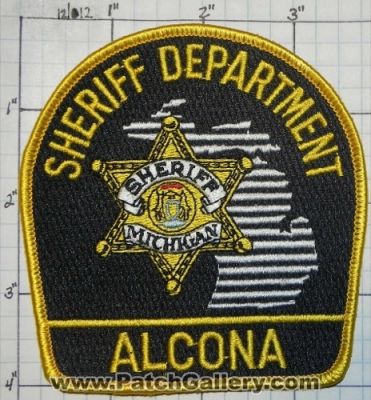 Alcona County Sheriff's Department (Michigan)
Thanks to swmpside for this picture.
Keywords: sheriffs dept.