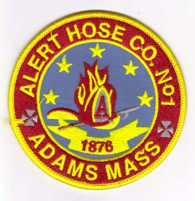 Alert Hose Co No 1
Thanks to Michael J Barnes for this scan.
Keywords: massachusetts fire company number adams