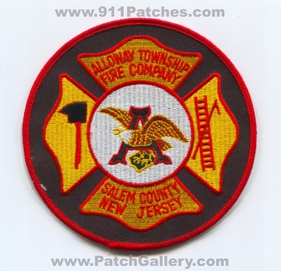 Alloway Township Fire Company Salem County Patch (New Jersey)
Scan By: PatchGallery.com
Keywords: twp. co. department dept.