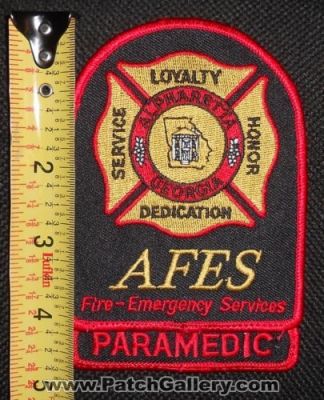 Alpharetta Fire Emergency Services Paramedic (Georgia)
Thanks to Matthew Marano for this picture.
Keywords: afes department dept. loyalty dedication service honor
