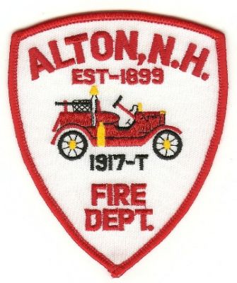 Alton Fire Dept
Thanks to PaulsFirePatches.com for this scan.
Keywords: new hampshire department