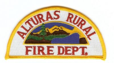 Alturas Rural Fire Dept
Thanks to PaulsFirePatches.com for this scan.
Keywords: california department