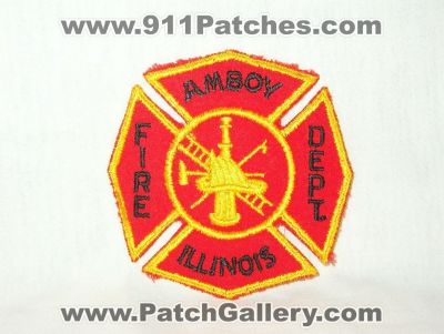 Amboy Fire Department (Illinois)
Thanks to Walts Patches for this picture.
Keywords: dept.