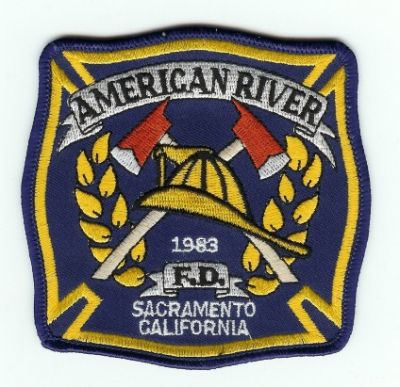 American River FD
Thanks to PaulsFirePatches.com for this scan.
Keywords: california fire department sacramento